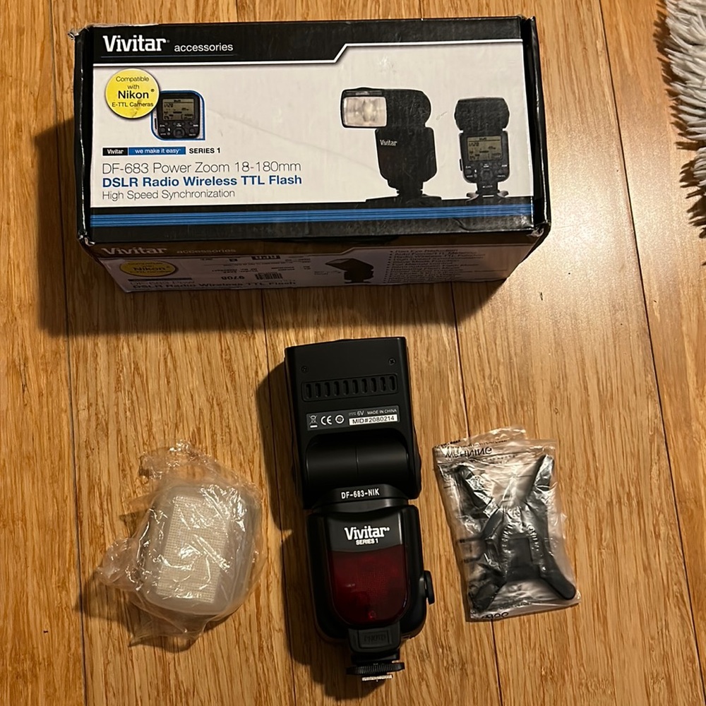 DSLR Radio Wireless TTL Flash